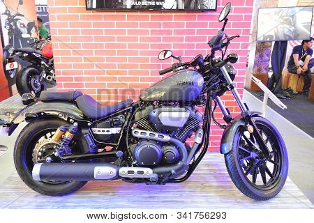 Pasig, Ph - Sept. 29: Yamaha Motorcycle At Philippine Moto Heritage Weekend On September 29, 2019 In