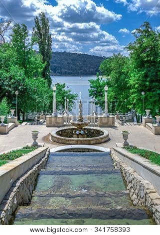 Cascading Fountains In Chisinau, Moldova