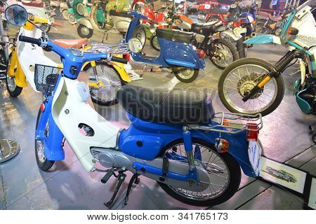 Pasig, Ph - Sept. 29: Honda Motorcycle At Philippine Moto Heritage Weekend On September 29, 2019 In 