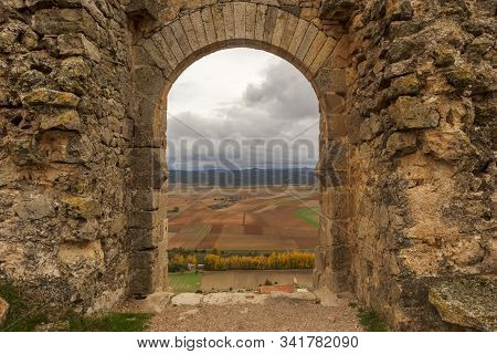 Gorzmaz Fortress A Very Cloudy Day In Soria