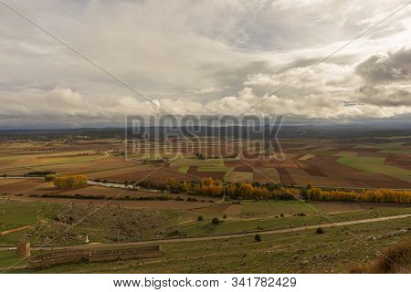 Gorzmaz Fortress A Very Cloudy Day In Soria