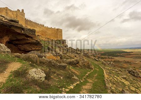 Gorzmaz Fortress A Very Cloudy Day In Soria