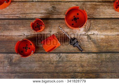 Hole Saw Or Hole Cutter Tools For Wood Is A Drill Of Bits Hole Saw For Making Large Holes In Wood