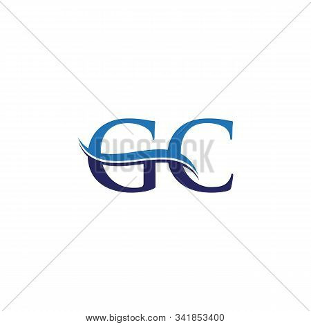Gc Letter Type Logo Design Vector Template. Abstract Letter Gc Logo Design