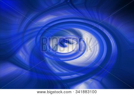Beautiful Colorful Abstract Floral Twirl Twist Illustration Background. Glow Color Lines Interwined 
