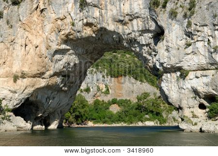 Pont D'Arc (Arch bro) i Frankrig