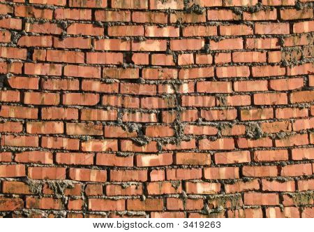 Sjusket mur