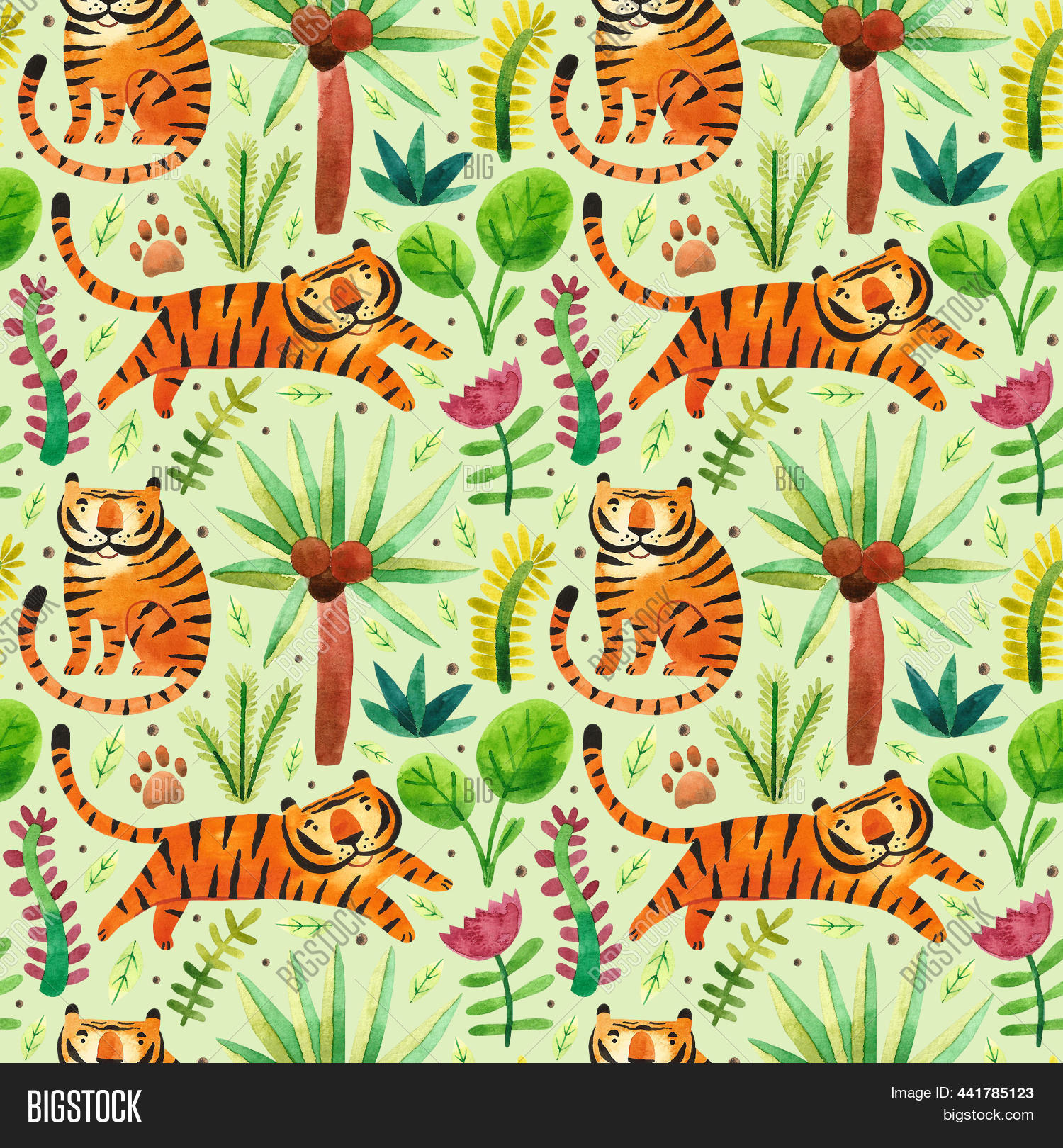 Tigers Rainforest. Big Image & Photo (Free Trial) | Bigstock