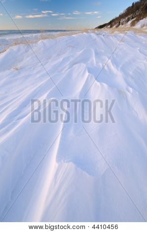 Saugatuck klitter vinter