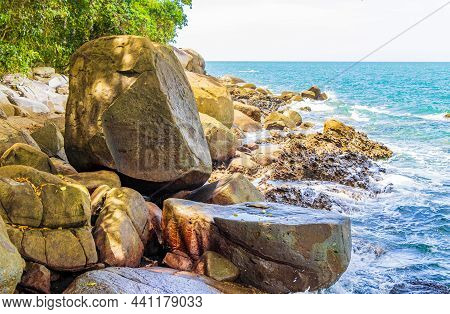 Landscape Panorama Lamru Nationalpark In Khao Lak Phang-nga Thailand.