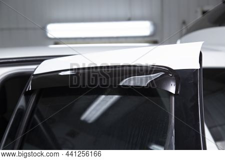 Deflectors For Side Windows Of The Car.car Accessory. Additional Equipment.