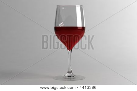 Kırmızı şarap cam