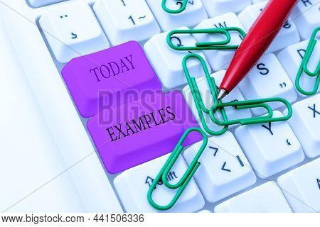 Text Caption Presenting Examples. Business Approach Photo Sample Model To Follow Guide Explanation F