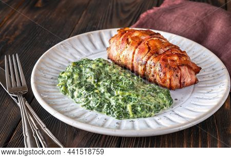 Bacon-wrapped Beef Steack