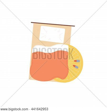 Vector Flat Cartoon Single Bed With Pillow And Blanket Isolated On Empty Background-modern Furniture