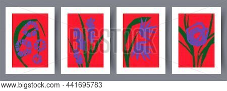 Printable Wall Art Vector Poster Set Vector.