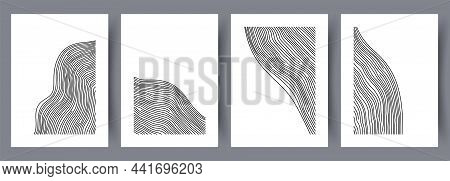 Scandinavian Abstract Vector Print Set.