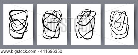 Abstract Vector Wall Art Background.