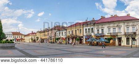 Market Square In Drohobych, Ukraine