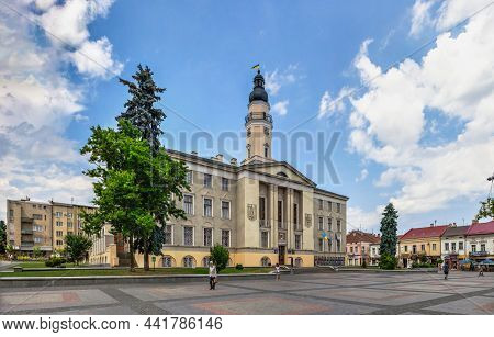 Market Square In Drohobych, Ukraine
