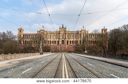 Bavarian dichiara il Parlamento - Monaco di Baviera, Germania
