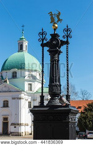 Church Of St. Casimir (sakramentek) In Warsaw Built In 1688-1692 According To The Design Of The Emin
