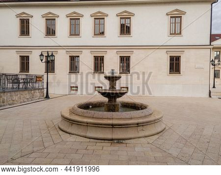 Visegrad, Bosnia And Herzegovina - October 24, 2020: Andricgrad Or Kamengrad, An Ethno Village In Vi