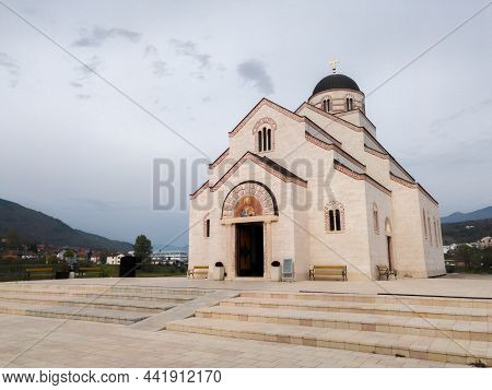 Church Dedicated To The Holy Emperor Lazarus In Andricgrad Or Kamengrad In Visegrad