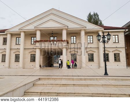 Visegrad, Bosnia And Herzegovina - October 24, 2020: Andricgrad Or Kamengrad, An Ethno Village In Vi