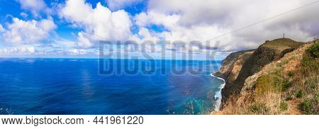Ponta do Pargo - scenic coast in western part of Madeira island