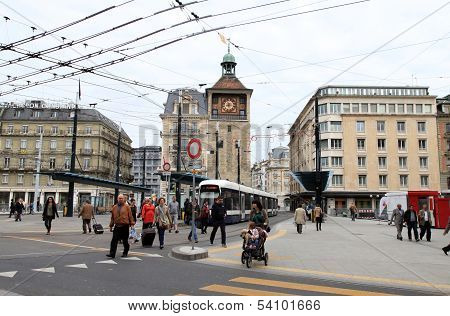 Place De Bel-air, Geneva, Switzerland