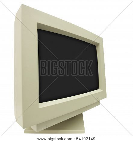 Crt Monitor Side Wide