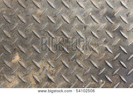 Old Diamond Plate Background