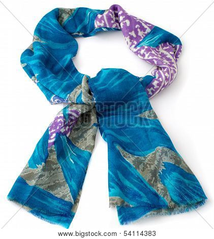 colored scarf or pashmina