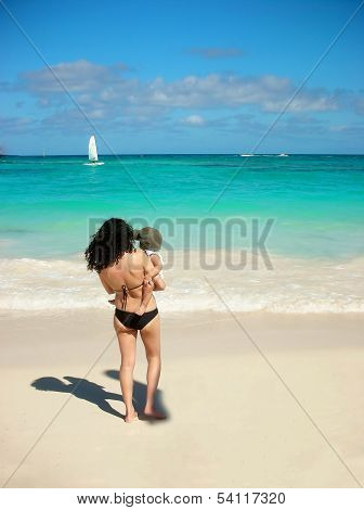 Mom In Bikini
