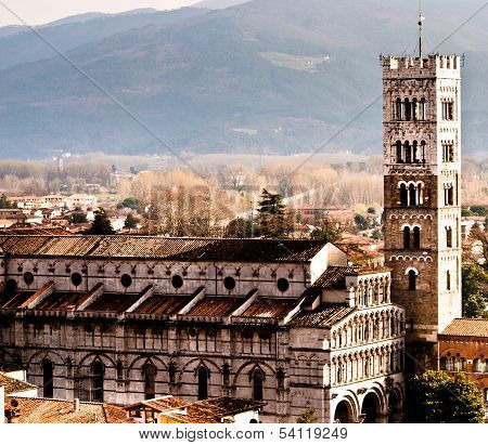 Sight Of Lucca Cathedral