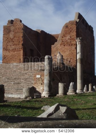 Italy Ostia Capitolium