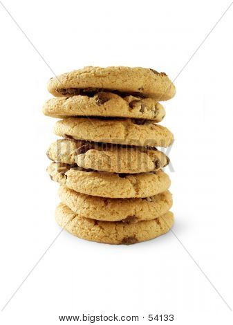 Choc Chip Cookies 6 (Pfad inbegriffen)