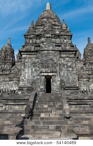 Candi Sewu Buddhist Complex In Java, Indonesia