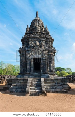 Candi Sewu Buddhist Complex In Java, Indonesia