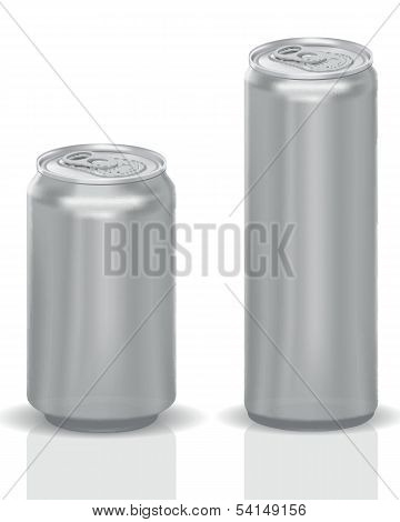 Photorealistic Vector Cans