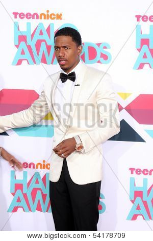 LOS ANGELES - NOV 17:  Nick Cannon at the TeenNick Halo Awards at Hollywood Palladium on November 17, 2013 in Los Angeles, CA