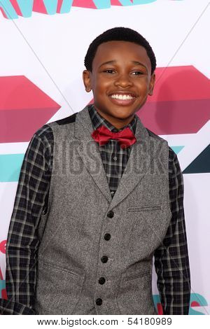 LOS ANGELES - NOV 17:  Curtis Harris at the TeenNick Halo Awards at Hollywood Palladium on November 17, 2013 in Los Angeles, CA