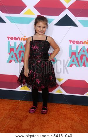 LOS ANGELES - NOV 17:  Bailey Michelle Brown at the TeenNick Halo Awards at Hollywood Palladium on November 17, 2013 in Los Angeles, CA
