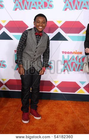 LOS ANGELES - NOV 17:  Curtis Harris at the TeenNick Halo Awards at Hollywood Palladium on November 17, 2013 in Los Angeles, CA