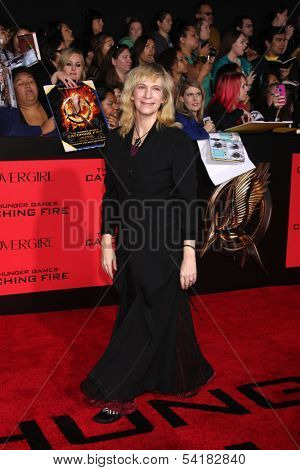 LOS ANGELES - NOV 18:  Amanda Plummer at the The Hunger Games:  Catching Fire Premiere at Nokia Theater on November 18, 2013 in Los Angeles, CA
