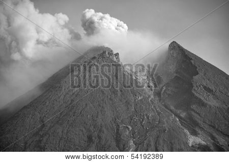 Mount Merapi after Eruption 2110