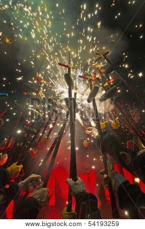 Correfoc Festa Major El Vendrell
