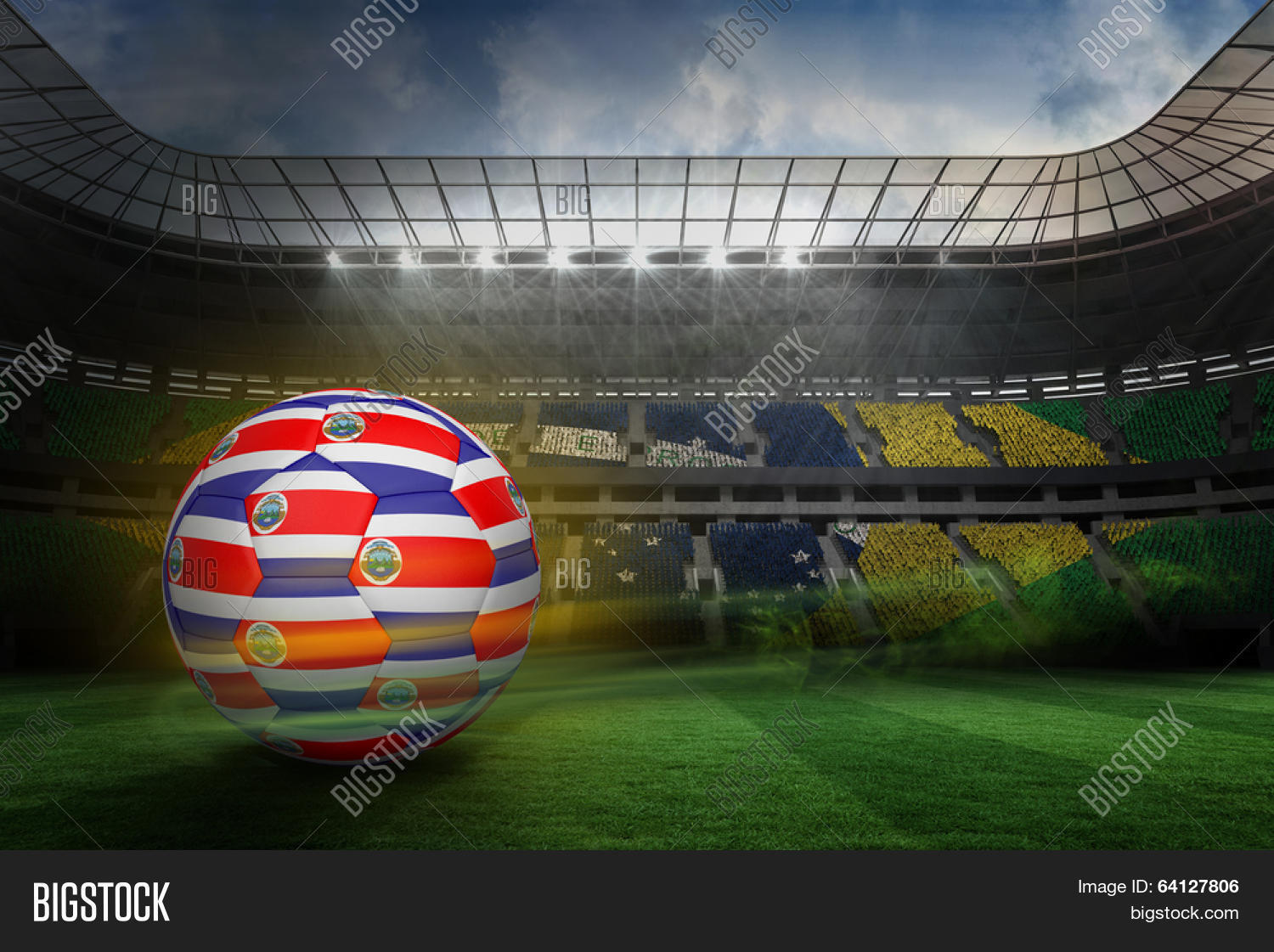 Football Costa Rica Image & Photo (Free Trial) | Bigstock