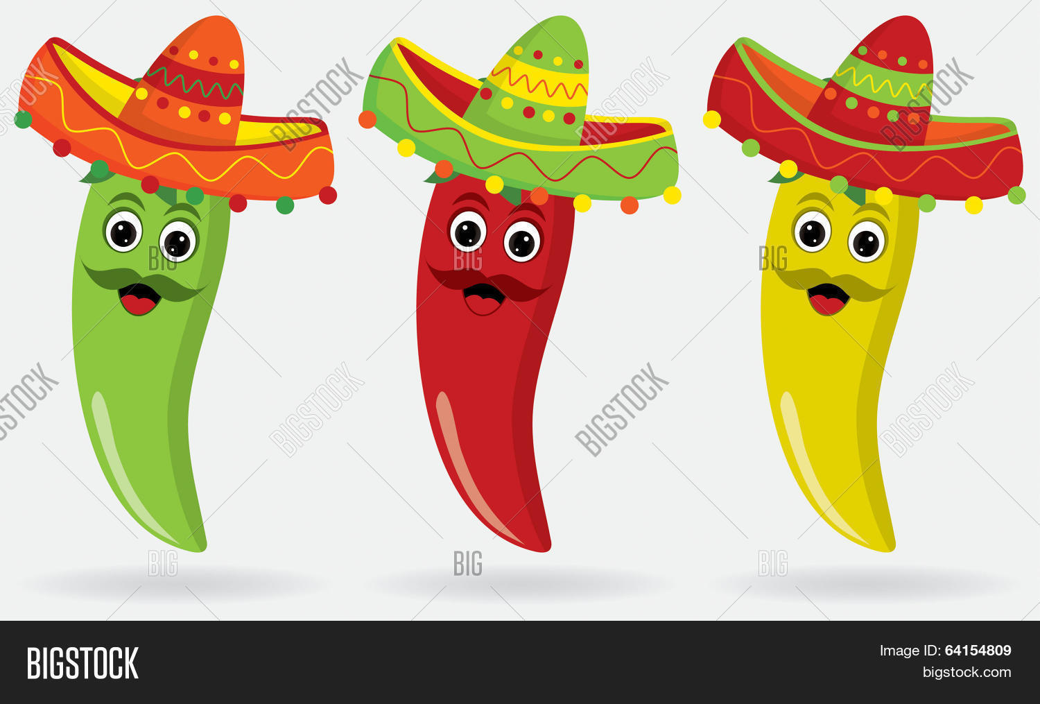 Mexican Jalapeños Vector & Photo (Free Trial) Bigstock